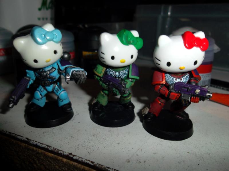 Cute Hello  Kitty  Humor Space Marines Hello  Kitty  